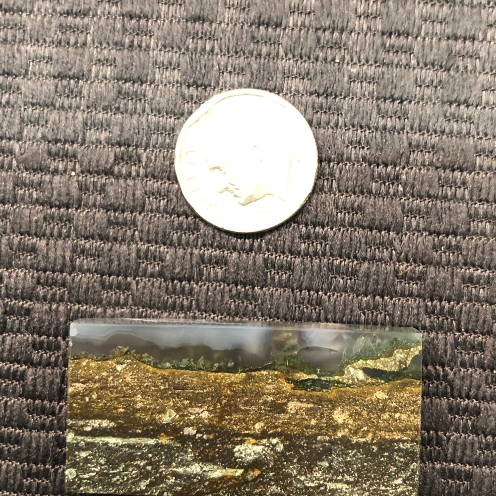 Landscape Scene Agate Rectangle Polish - image 2